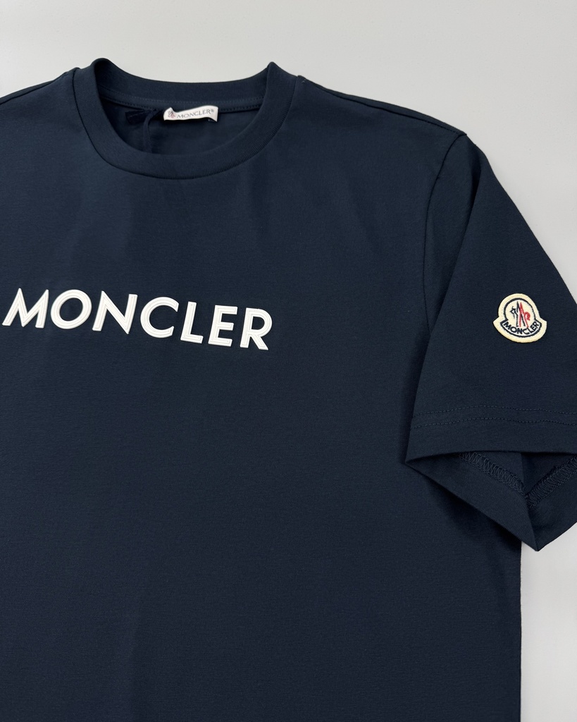 Moncler Rubberized Logo T-Shirt