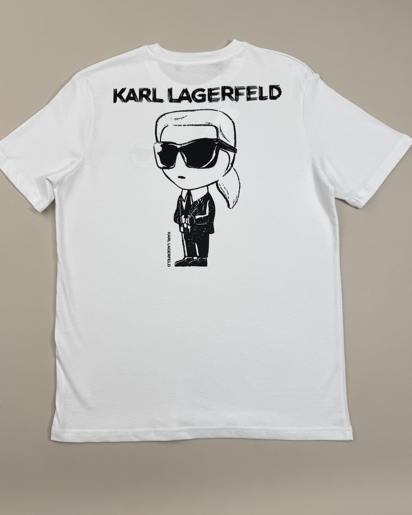 Karl Ikon Graphic Front Back Print