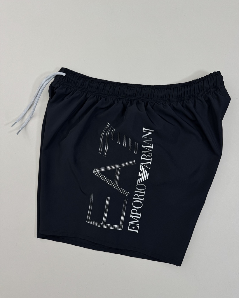 EA7 Authentic Swim Short With Front Logo