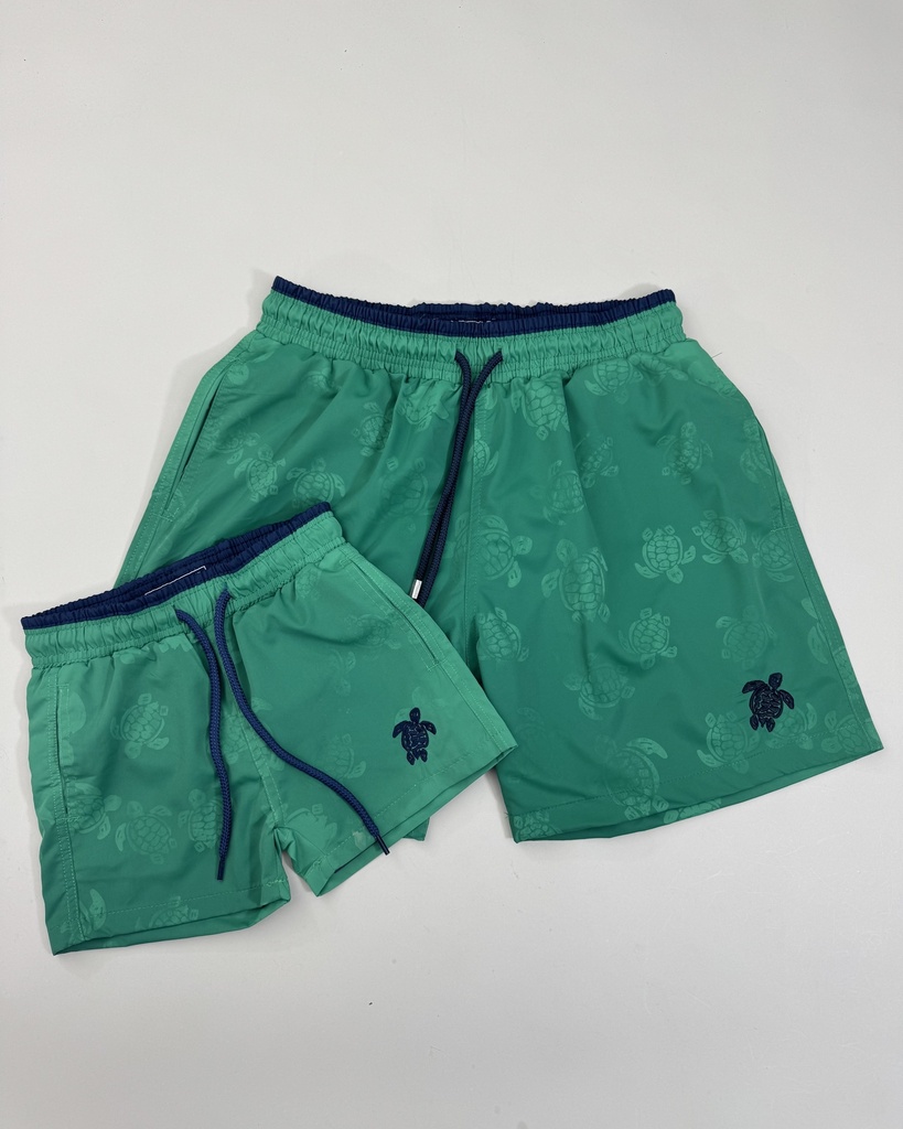 Vilebrequin Plain Swim Short Dark Green