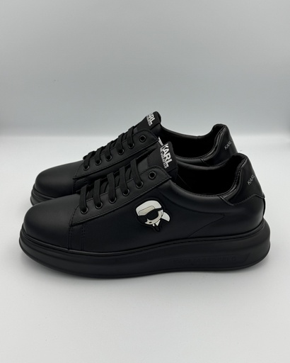 Karl Ikonic Lace Up Sneaker Full Black