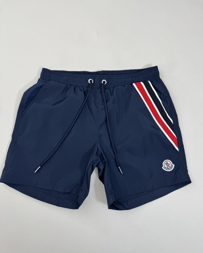 Moncler Tricolor Trimmed Swim Short 