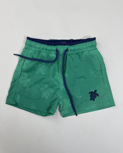 Vilebrequin Kids Plain Swim Short Dark Green
